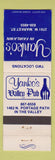 Matchbook Cover - Yanko's Fairlawn WEAR
