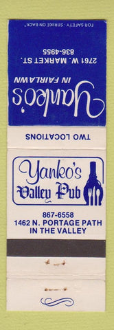 Matchbook Cover - Yanko's Fairlawn WEAR