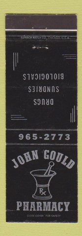 Matchbook Cover - John Gould Drug Store