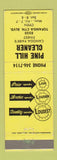 Matchbook Cover - Pine Hill Cleaners Canoga Park CA