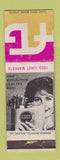 Matchbook Cover - Giant Food Markets girlie WORN