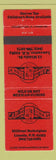 Matchbook Cover - Carlos O'Brien's Lancaster NH Mexican Food