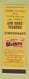 Matchbook Cover - Courtel Coos Bay OR Best Western