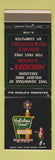 Matchbook Cover - Holiday Inn Cincinnati OH