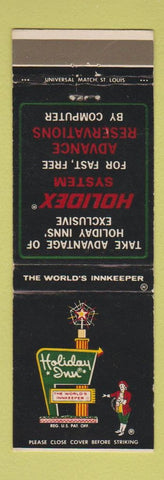 Matchbook Cover - Holiday Inn Cincinnati OH