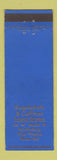 Matchbook Cover - Kogelschatz & Coffman Funeral Home Martinsburg WV