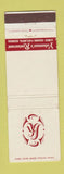 Matchbook Cover - Yohannan's Restaurant Atlanta GA WEAR