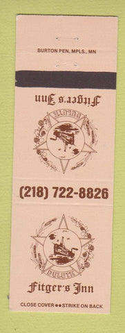 Matchbook Cover - Fitger's Inn Duluth MN