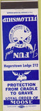 Matchbook Cover - Matchbook Cover Moose Lodge Hagerstown MD