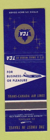 Matchbook Cover - Trans Canada Airlines
