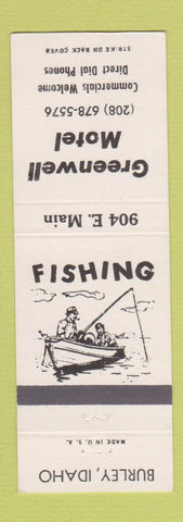 Matchbook Cover - Greenwell Motel Burley ID