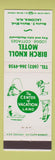 Matchbook Cover - Birch Knoll Motel Laconia NH