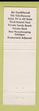 Matchbook Cover - Barton's Motel Laconia NH
