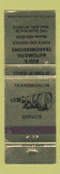 Matchbook Cover - Bud's Automatic Transmissions West Allis WI WEAR