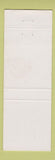 Matchbook Cover - Uncle Rob's Cafe Chichester NH
