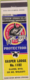 Matchbook Cover - Matchbook Cover Moose Lodge Casper WY