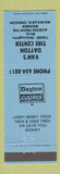 Matchbook Cover - Van's Dayton Tire Center Milwaukie OR