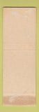 Matchbook Cover - Back Us Laundry Dry Cleaning SAMPLE