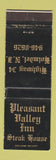 Matchbook Cover - Pleasant Valley Inn Steak House Holmdel NJ WEAR