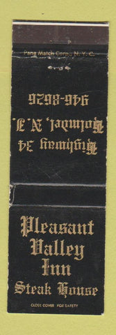 Matchbook Cover - Pleasant Valley Inn Steak House Holmdel NJ WEAR