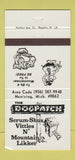 Matchbook Cover - Dogpatch Restaurant Munising MI 30 Strike