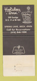 Matchbook Cover - Mill Point Restaurant Spring Lake MI WEAR BLUE 30 Strike
