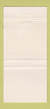 Matchbook Cover - Fishbone's Detroit MI 30 Strike