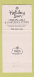 Matchbook Cover - Rudy V's Restaurant Holiday Inn Detroit MI 30 Strike
