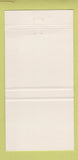 Matchbook Cover - Opera House Restaurant Detroit MI 30 Strike