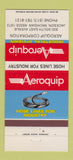 Matchbook Cover - Aeroquip Hose Lines Jackson MI 30 Strike