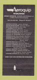 Matchbook Cover - Aeroquip Hose Lines Jackson MI 30 Strike