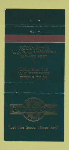 Matchbook Cover - Rolling Rock Cafe Bistro Wappingers Falls NY 30 Strike