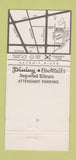 Matchbook Cover - Roma Cafe Detroit MI 1990 Italian 30 Strike