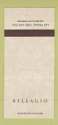 Matchbook Cover - Bellagio Las Vegas NV 30 Strike