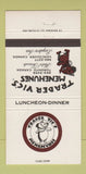 Matchbook Cover - Trader Vic's Tiki Toronto ON Vancouver BC 30 Strike