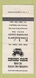 Matchbook Cover - Concord Coach Mike Audley Concord NH 30 Strike
