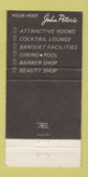 Matchbook Cover - El Morocco Motor Hotel Indio CA 30 Strike