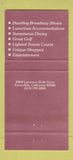 Matchbook Cover - Lawrence Weld Resort Village Escondido CA 30 Strike