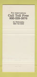 Matchbook Cover - Cornhusker Hotel Lincoln NE 30 Strike