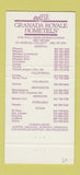 Matchbook Cover - Granada Royale Hometels motels 30 Strike