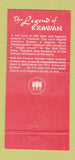 Matchbook Cover - Erawan Garden Hotel Indian Wells CA 30 Strike