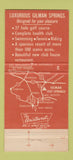 Matchbook Cover - Gilman Springs Golf Resort CA 30 Strike