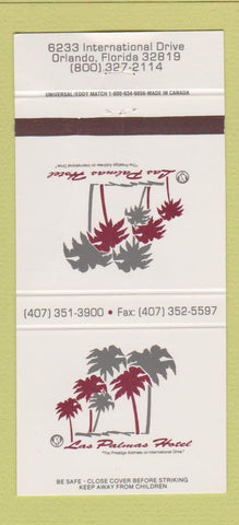Matchbook Cover - Las Palmas Hoel Orlando FL WEAR 30 Strike