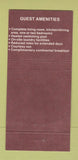 Matchbook Cover - Lexington Hotel Suites  30 Strike