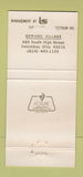 Matchbook Cover - The Clarmont Columbus OH 30 Strike