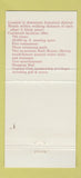 Matchbook Cover - Arlington Resort Hotel Hot Springs National Park AR 30 Strike
