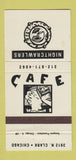 Matchbook Cover - Nightcrawlers Cafe Chicago IL 30 Strike