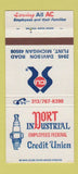 Matchbook Cover - Dort Industrial Credit Union Flint MI AC Spark Plugs 30 Strike