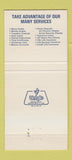 Matchbook Cover - Dort Industrial Credit Union Flint MI AC Spark Plugs 30 Strike