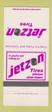 Matchbook Cover - Jetzon Tires Illico Oil Lincoln IL 30 Strike